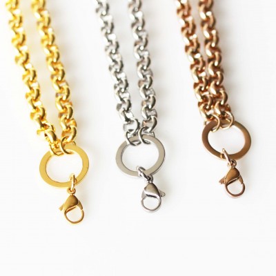 6mm Belcher Necklace - 24 inch (61cm)